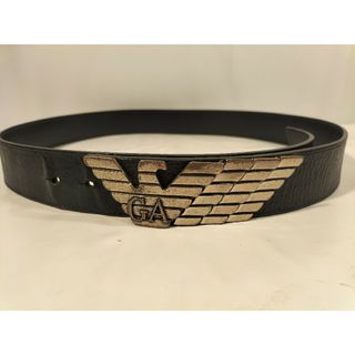 Emporio Armani - 【ロゴバックル】EMPORIO ARMANI 高級レザーベルト