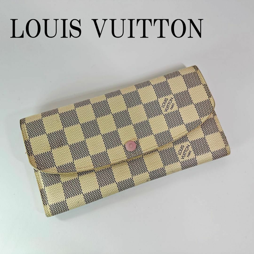 LOUISVUITTON ルイヴィトン ポルトフォイユ エミリー ダミエアズール