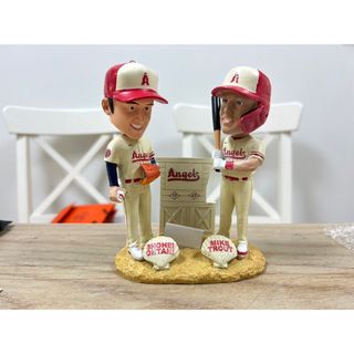 メジャーリーグベースボール(MLB)のエンゼルススタジアム先着限定配布 大谷翔平&マイク・トラウト ボブルヘッド(記念品/関連グッズ)