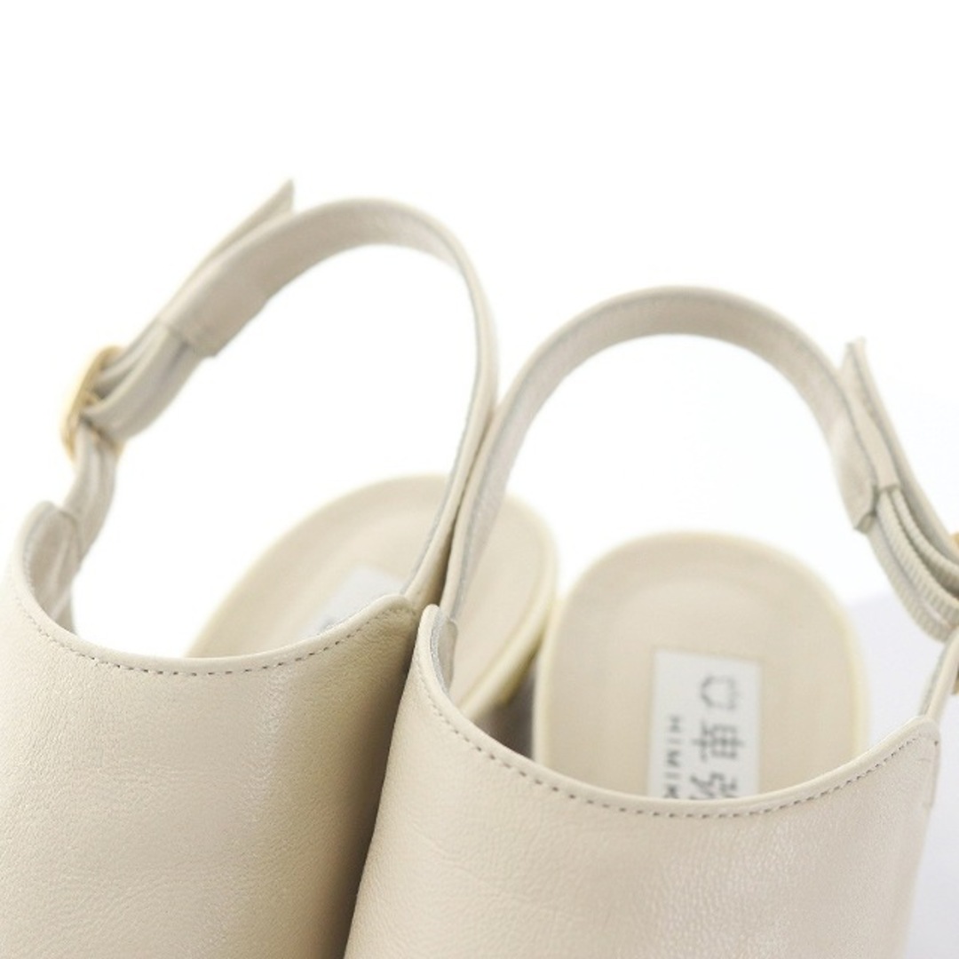 卑弥呼(ヒミコ)のヒミコ カバードサンダル オープントゥ チャンキーヒール 623203 レディースの靴/シューズ(サンダル)の商品写真