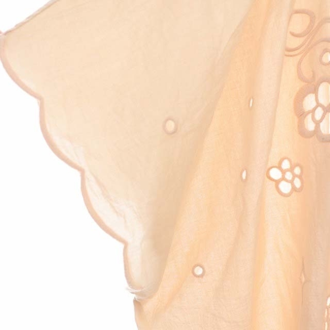 TSUMORI CHISATO(ツモリチサト)のツモリチサト ブラウス フレンチスリーブ 刺繍 2 ピンク /AO ■OS レディースのトップス(シャツ/ブラウス(半袖/袖なし))の商品写真