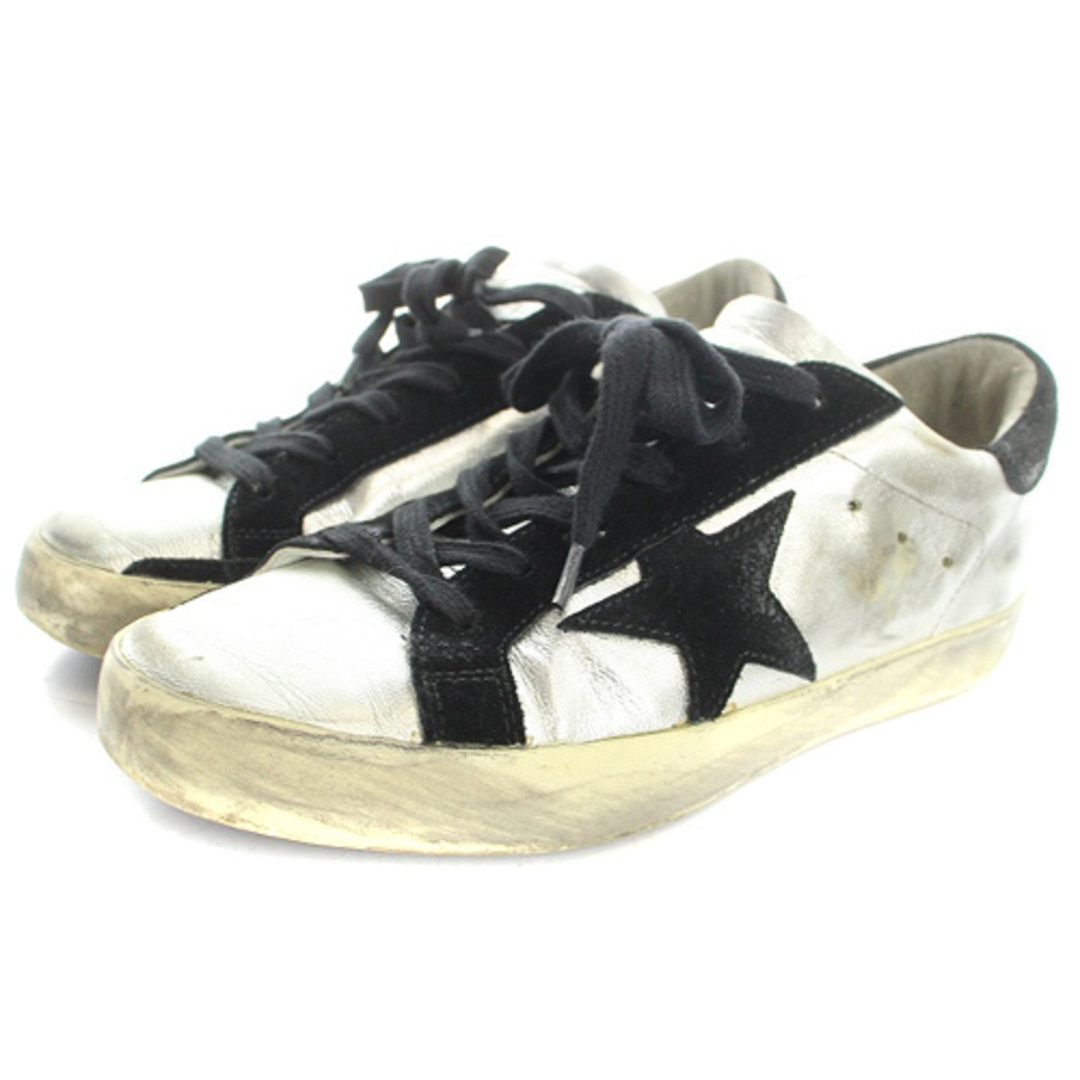 GOLDEN GOOSE シルバースニーカー36