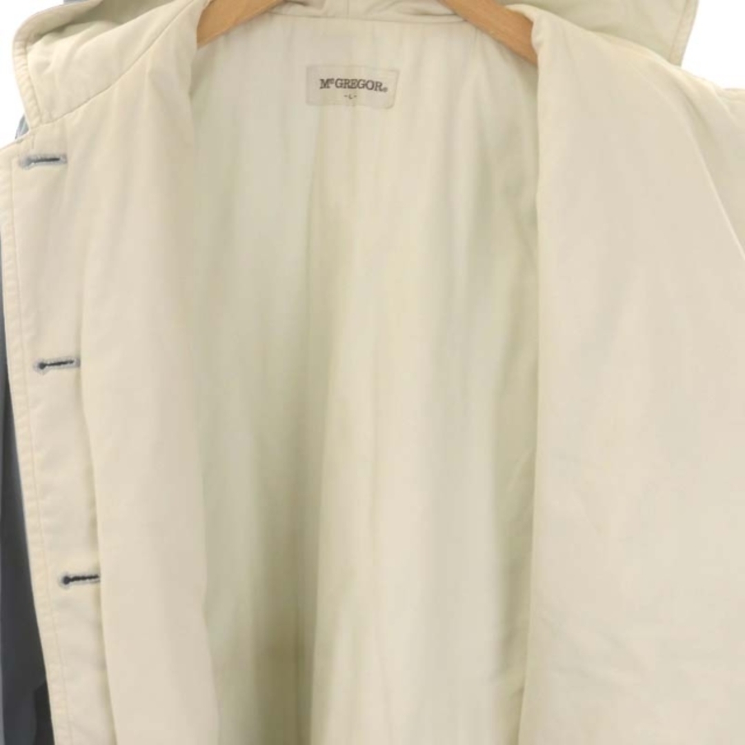 McGREGOR(マックレガー)のマックレガー 中綿フードジャケット ミドル丈 総裏地 L ライトブルー レディースのジャケット/アウター(その他)の商品写真