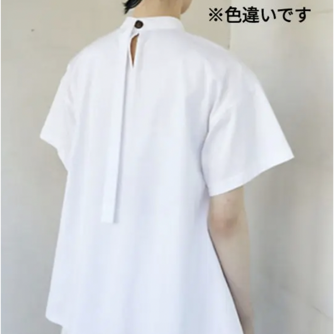 ENFOLD エンフォルド シルケット天竺 Raffleヘム Tシャツ - Tシャツ
