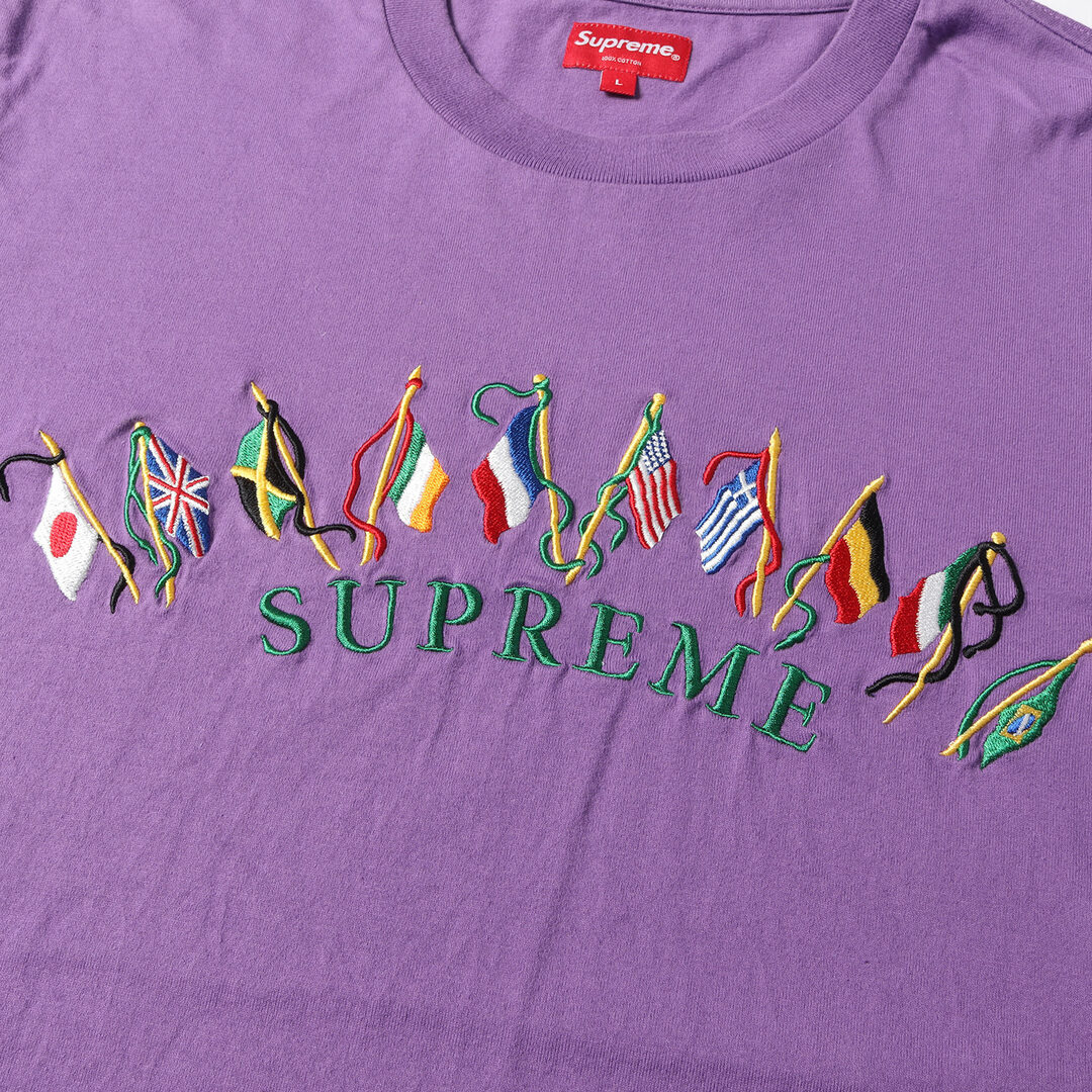 Supreme city arc tee Dusty Purple