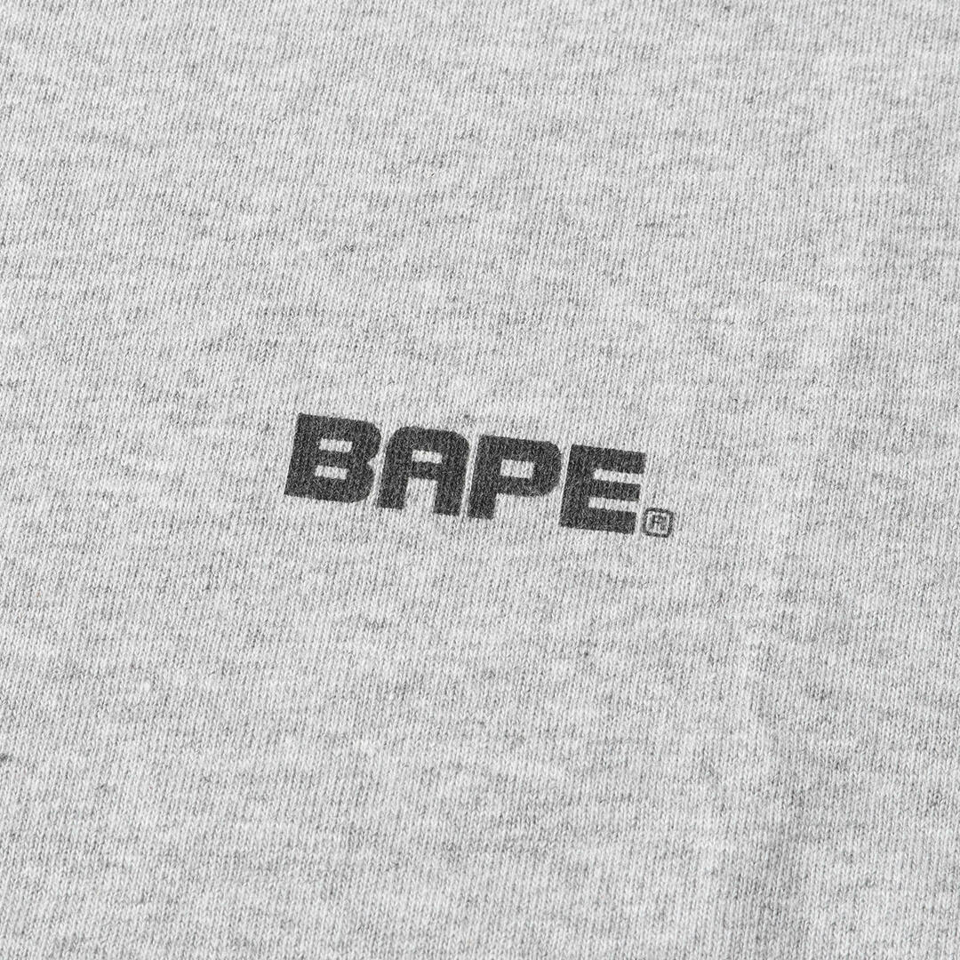 サイズL 新品未使用 Bape アーカイブデザイン長袖Tシャツ エイプワッペン-