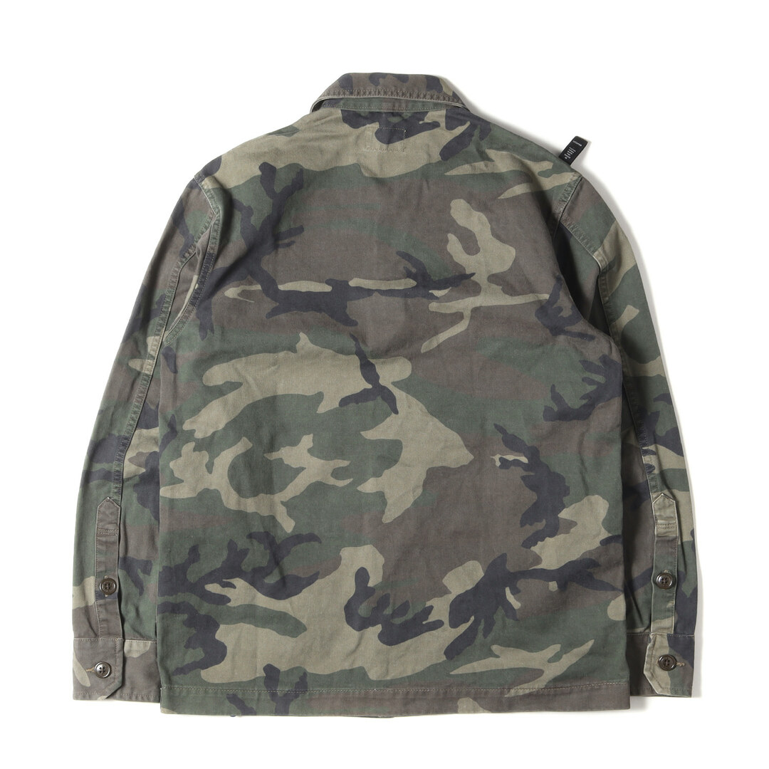 W)taps(ダブルタップス)のWTAPS ダブルタップス シャツ サイズ:M ウッドランドカモ ミリタリーシャツ HBT LS 02 16AW 迷彩 トップス カジュアルシャツ 長袖【メンズ】【中古】 メンズのトップス(シャツ)の商品写真