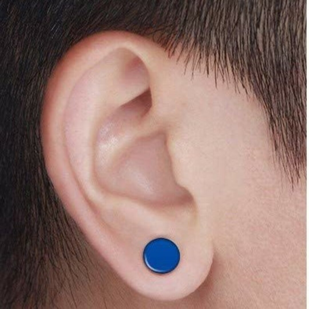 1000) ダンベル バーベル ピアス 軟骨 サージカルステンレス 両耳 2個 メンズのアクセサリー(ピアス(両耳用))の商品写真