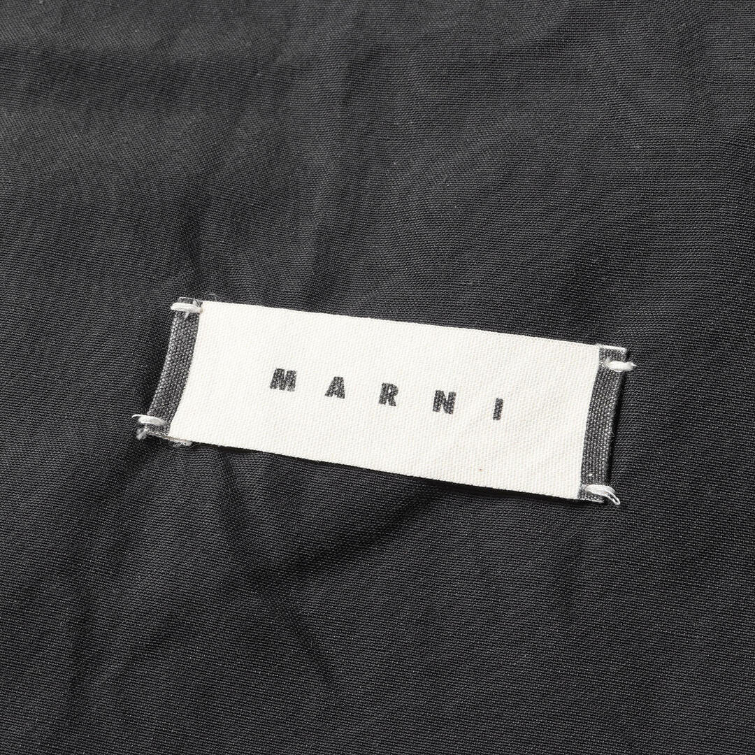 MARNI マルニ コート サイズ:46 フェイクレイヤード フーデッド モッズコート TUMUL01Q00TP281 M51 フィールド パーカー ネイビー 紺 イタリア製 アウター ジャケット ブルゾン 【メンズ】