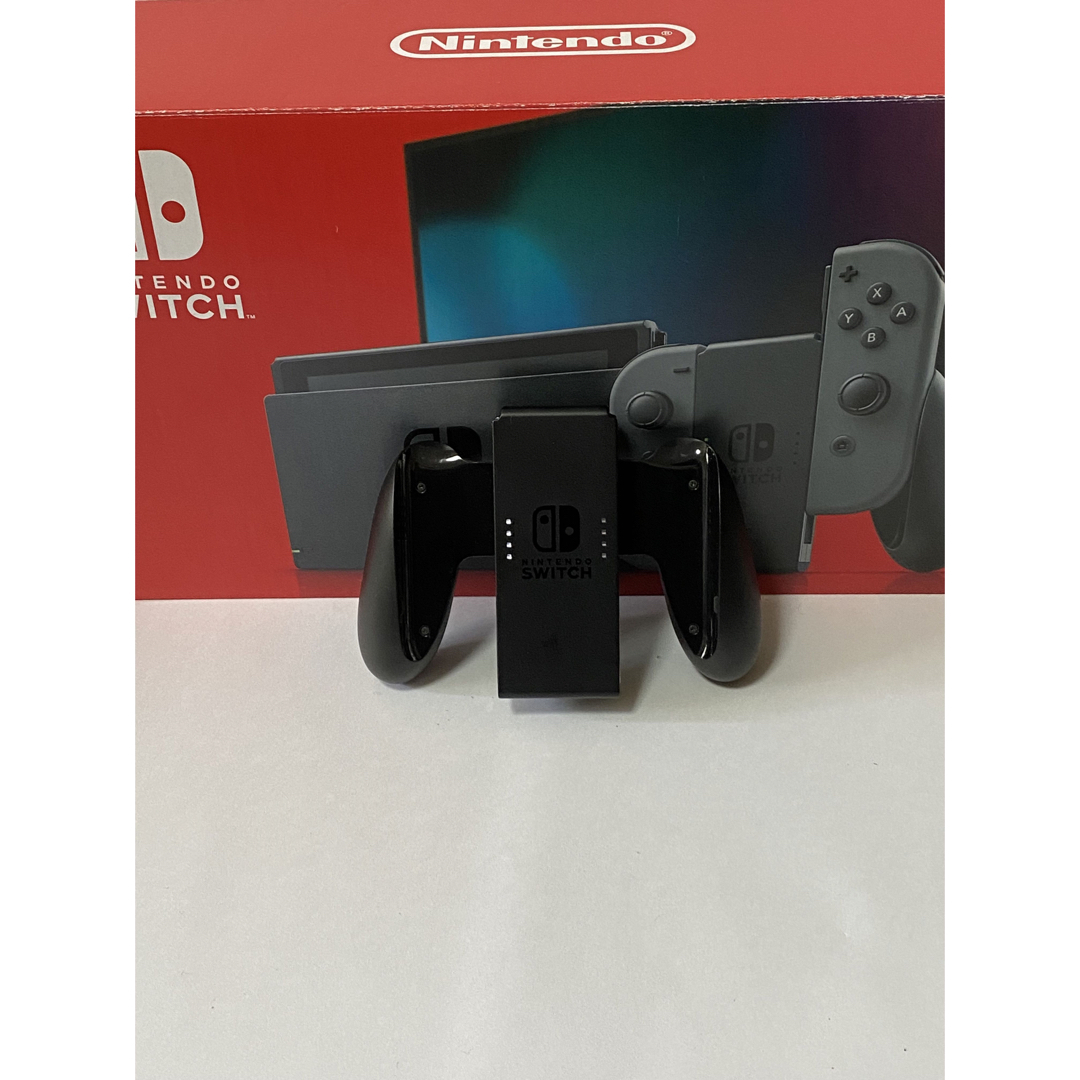 ニンテンドースイッチ本体 グレー Nintendo Switch 任天堂数回使用