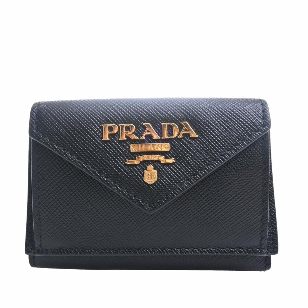 本日超得 PRADA QWA F0002 プラダ 三つ折り財布/ミニ財布 PRADA