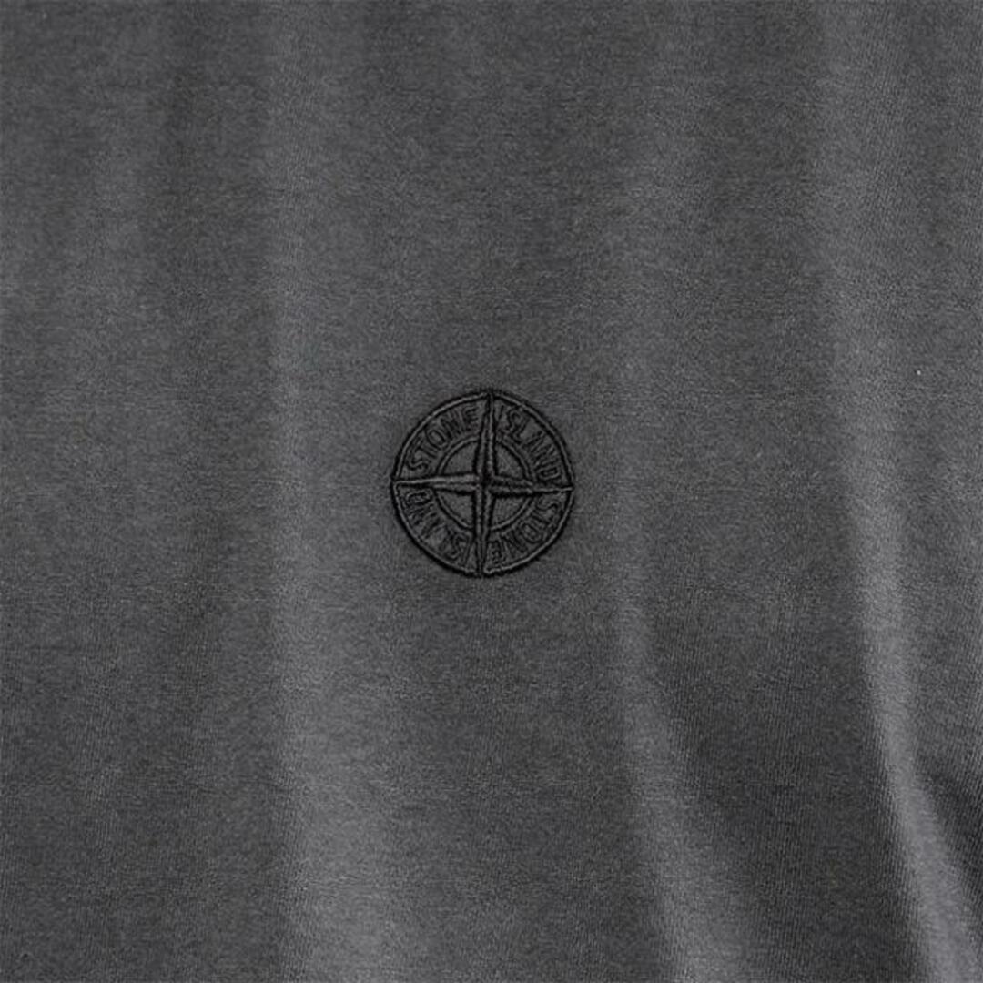 【新品未使用】 STONE ISLAND ストーンアイランド Tシャツ T SHIRT ORGANIC COTTON JERSEY 7815 209 57 【Lサイズ/BLACK】