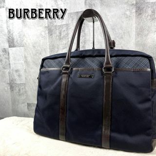BURBERRY BLACK LABEL - バーバリーブラックレーベル ナイロン&レザー