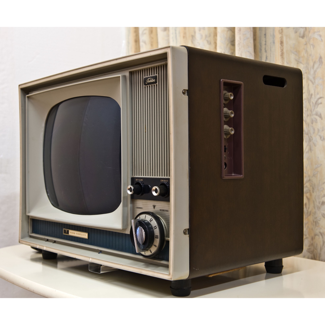 東芝 - カラーで見れる！昭和30年代の東芝白黒ブラウン管テレビの通販