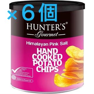 ハンター(HUNTER)のHUNTER'S(ハンター)ポテトチップス ヒマラヤソルト味40g×６個セット(菓子/デザート)