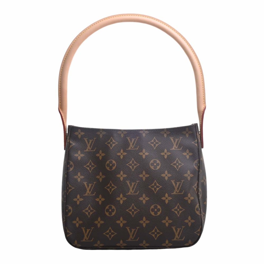 LOUIS VUITTON ルイヴィトン モノグラム ルーピングMM ワンショルダーバッグ M51146 ブラウン by