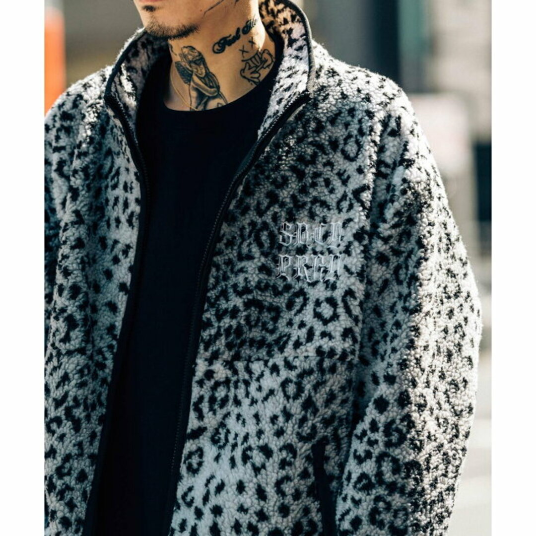 Subciety(サブサエティ)の【GRAY】LEOPARD BOA JKT その他のその他(その他)の商品写真