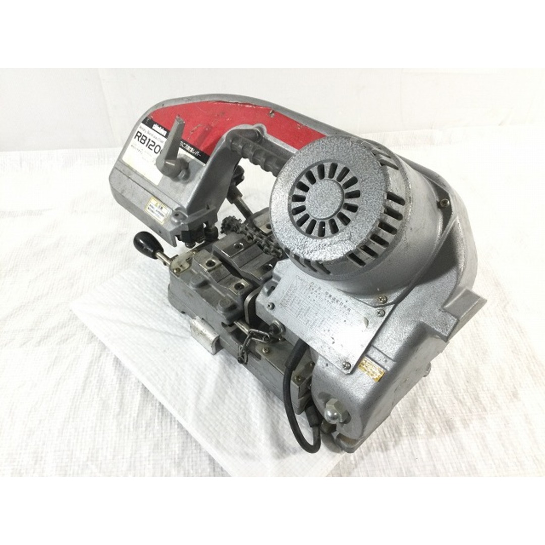 ☆中古品☆ SHINDAIWA 新ダイワ 100V バンドソー RB120CV 帯鋸 ☆中古品☆ SHINDAIWA 新ダイワ 100V バンドソー RB120CV 帯鋸