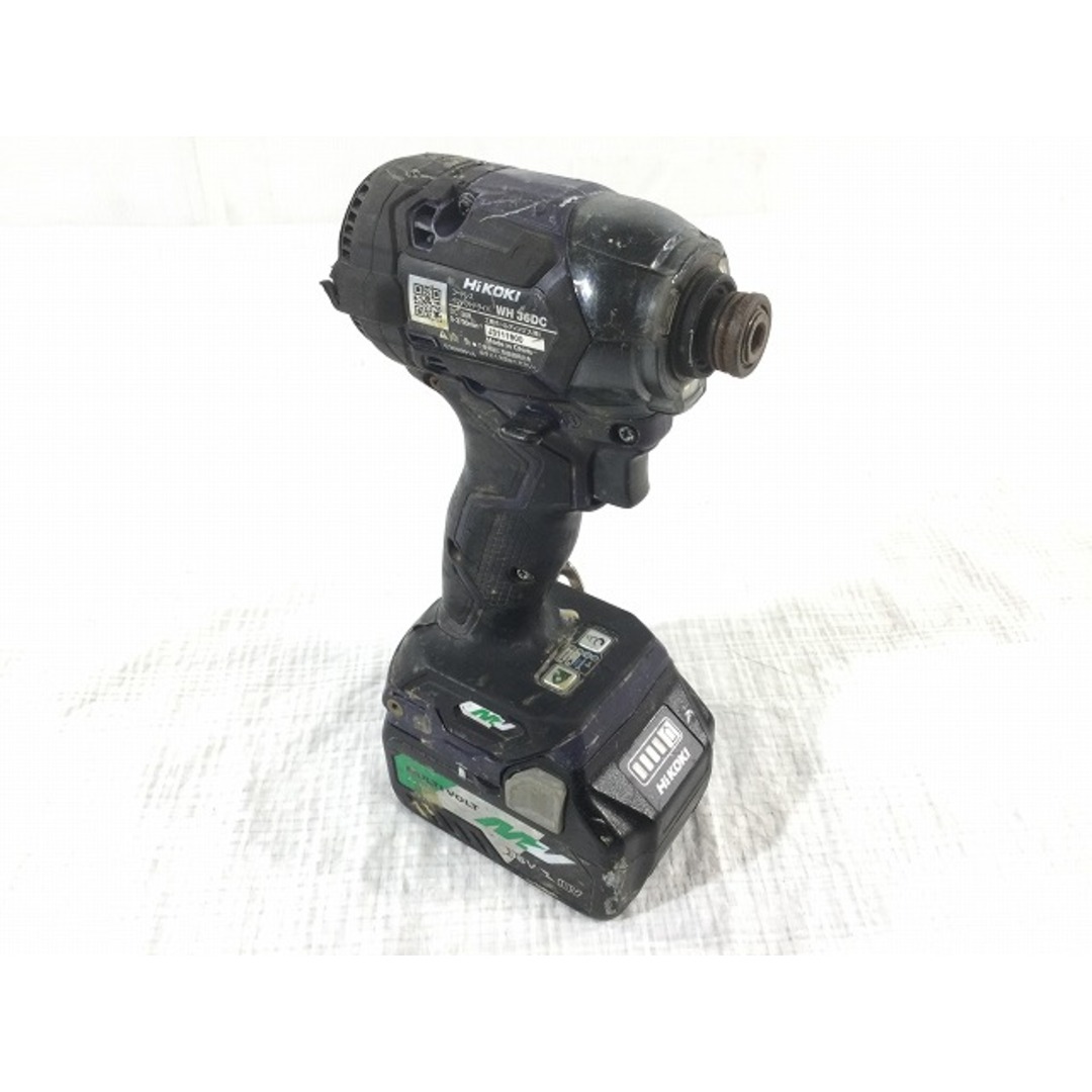 日立 - ☆中古品☆HiKOKI ハイコーキ 36V コードレスインパクト 日立 - ☆中古品☆HiKOKI ハイコーキ 36V コードレスインパクト