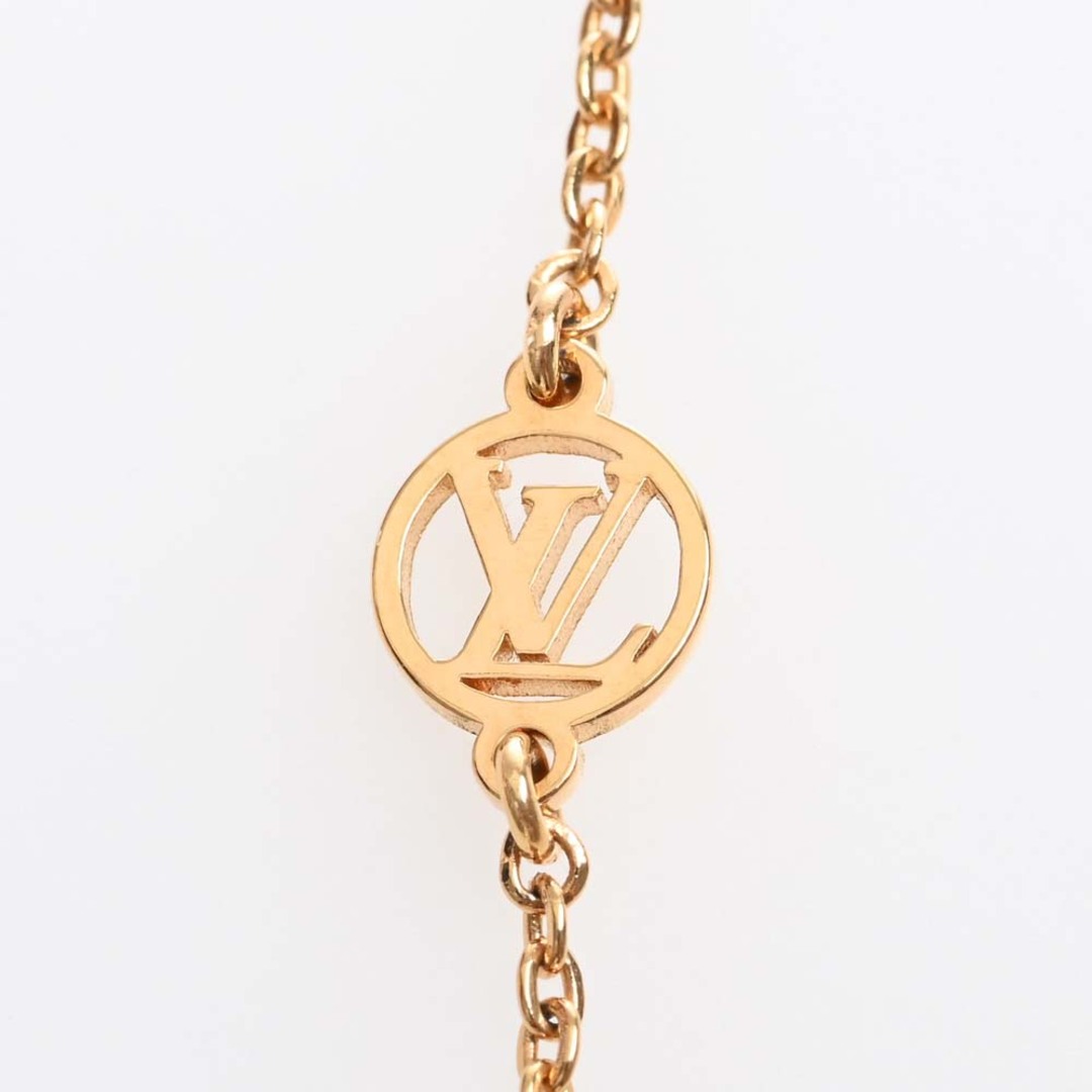 ネックレスLOUIS VUITTON ルイヴィトン ナノグラム ネックレス M63141 ゴールド by