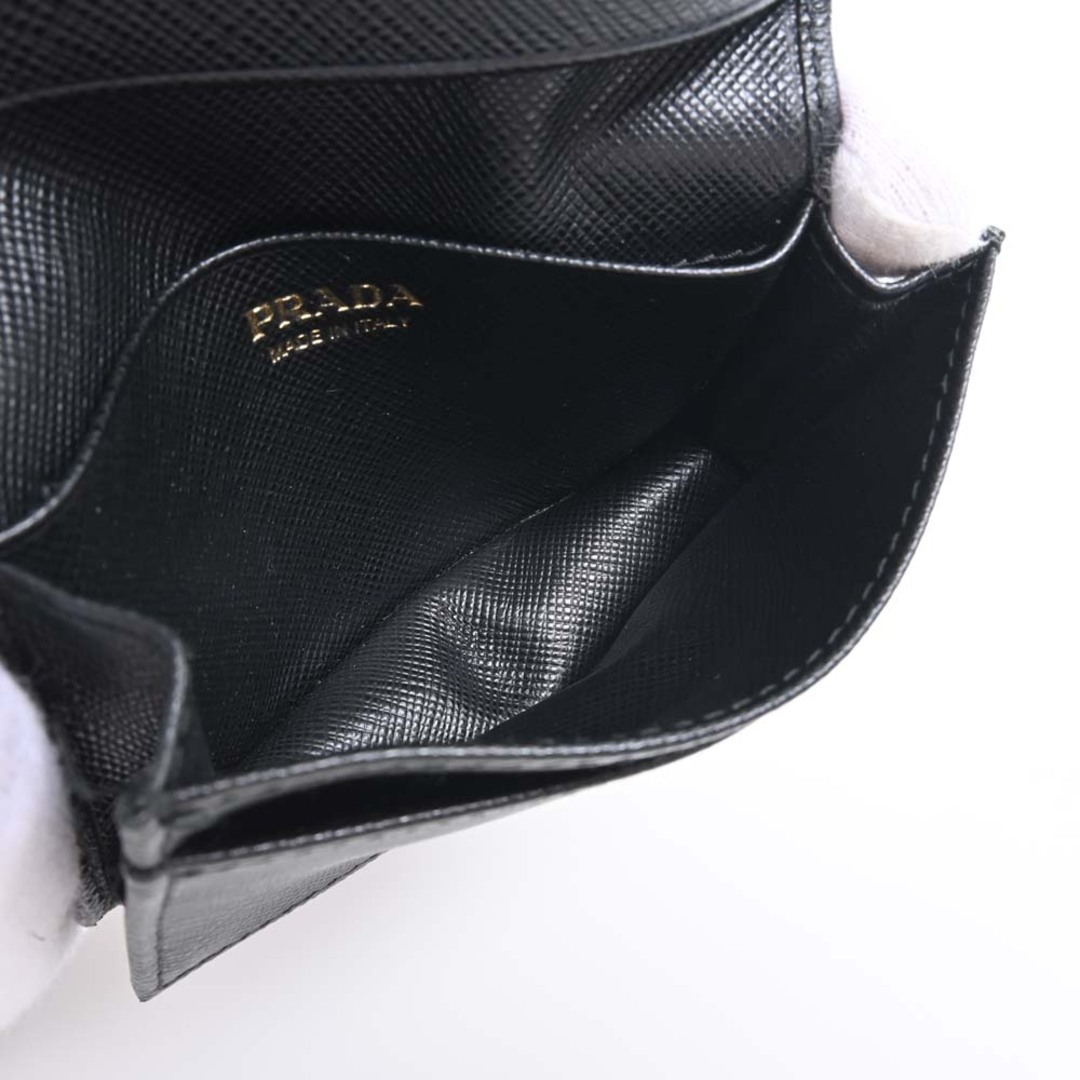 PRADA 中古PRADA プラダ SAFFIANO METAL カードケース 名刺入れ