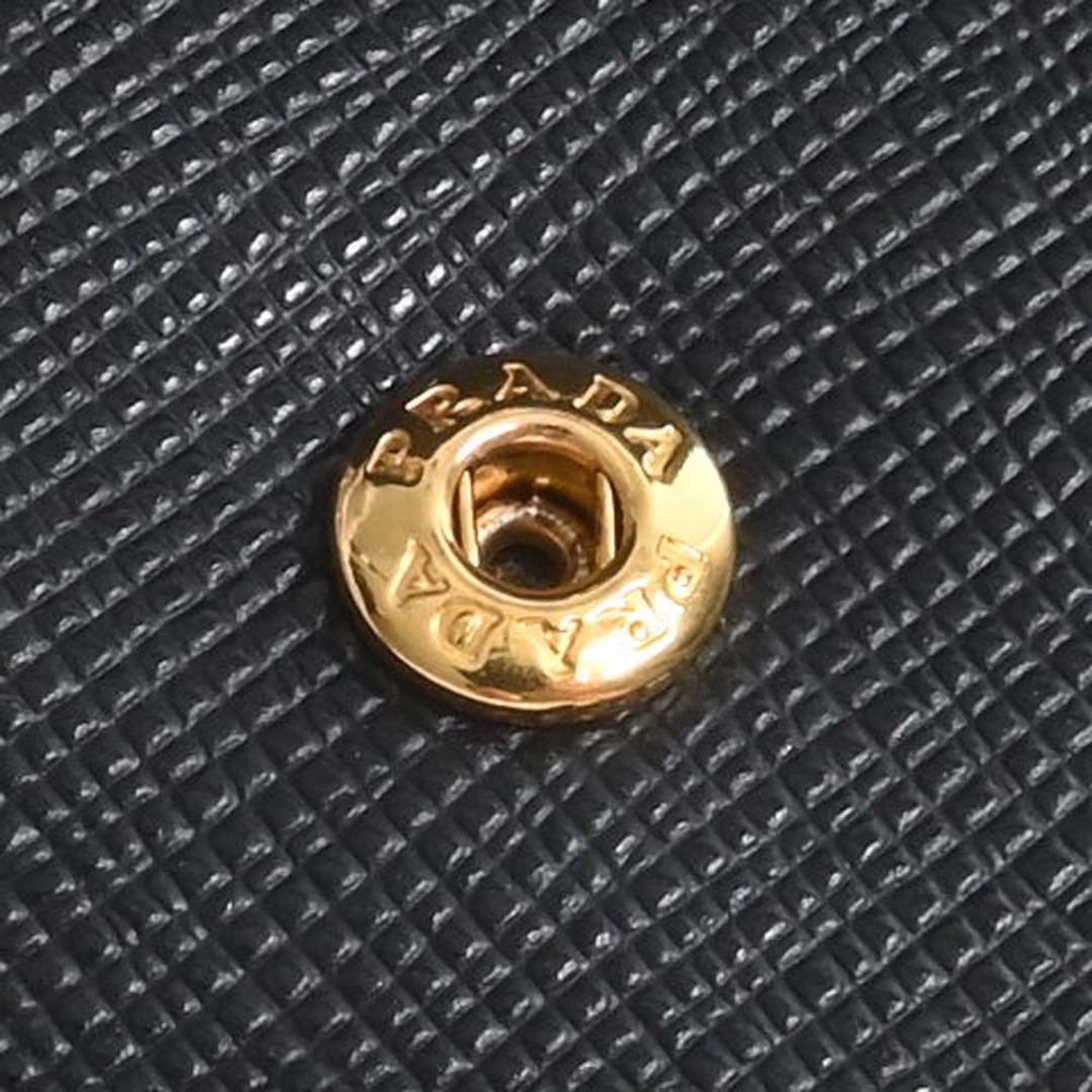 PRADA - 【中古】PRADA プラダ SAFFIANO METAL カードケース 名刺入れ