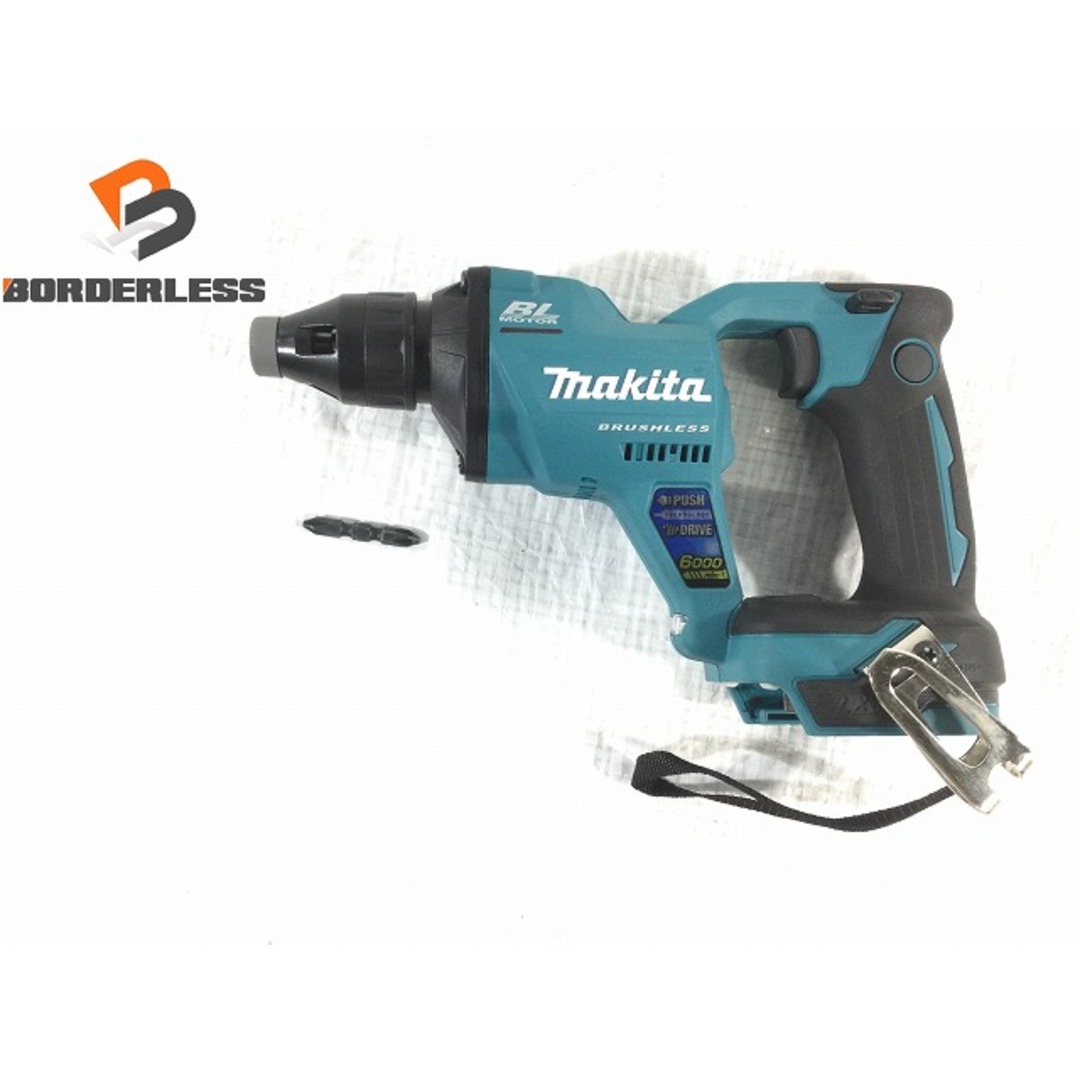 ☆比較的綺麗☆makita マキタ 18V 充電式スクリュードライバー FS600D 本体のみ コードレス ボード用ドライバー ボードドライバー 75693