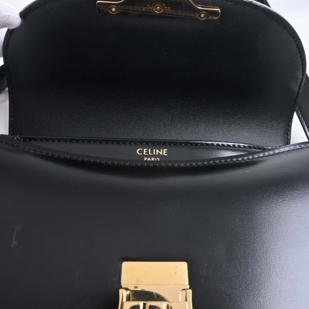 celine - 【中古】Celine セリーヌ レザー トリオンフ ティーン ブザス