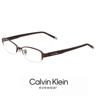 カルバンクライン(Calvin Klein)の【新品】 カルバンクライン メンズ メガネ ck5466a-200 calvin klein 眼鏡 ck5466a めがね スクエア型 ナイロール ハーフリム フレーム カルバン・クライン アジアンフィット モデル(サングラス/メガネ)