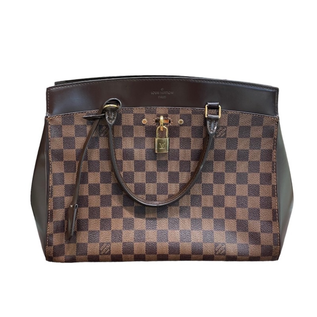 ルイ・ヴィトン LOUIS VUITTON リヴォリMM N41150 ダミエ PVC/レザー レディース トートバッグ約84cm開閉式