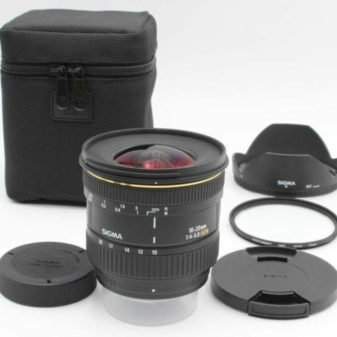 【美品】 SIGMA 10-20mm f4-5.6 EX DC ペンタックス