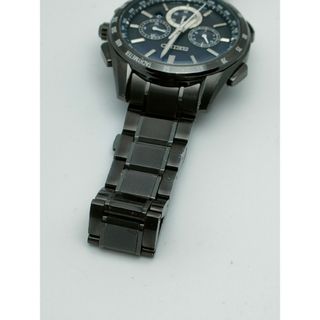 SEIKO - セイコー ブライツ オールマットブラック 電波ソーラー クロノ