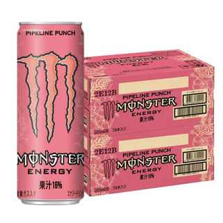 モンスターエナジー(Monster Energy)のモンスター エナジー パイプラインパンチ 355mL×48本(2ケース)(ソフトドリンク)