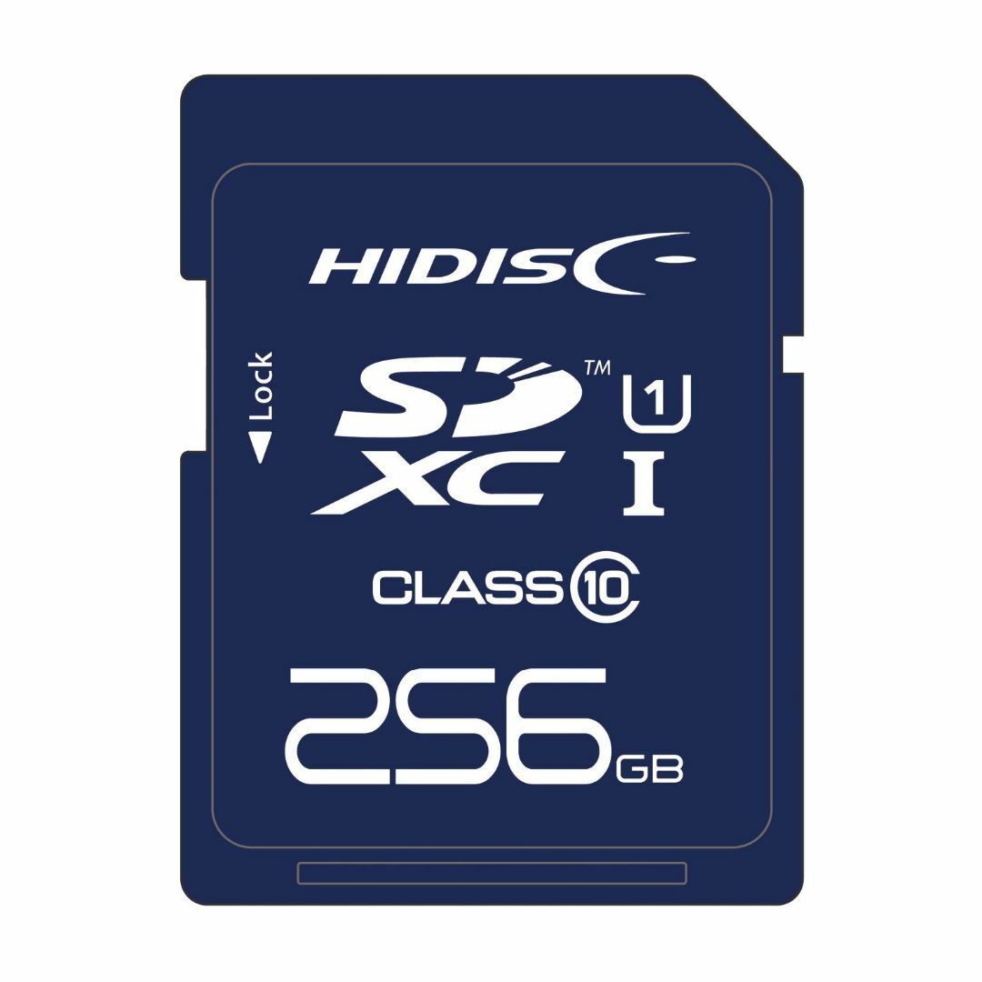 HIDISC SDXCカード 256GB CLASS10 UHS-1対応 HDS