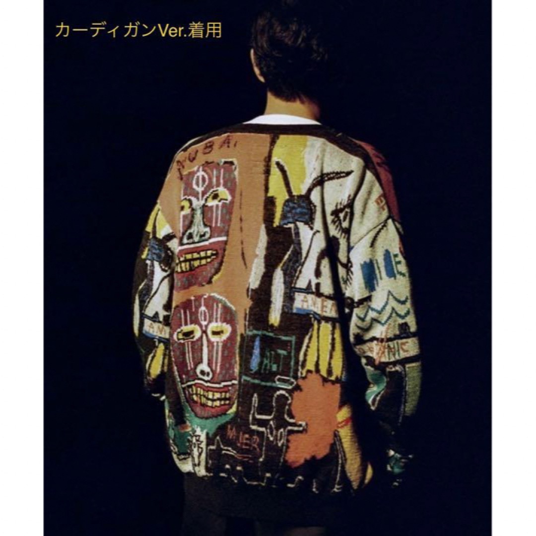 新品 WACKO MARIA ワコマリア BASQUIAT バスキア ニット 新品 WACKO MARIA ワコマリア BASQUIAT バスキア ニット