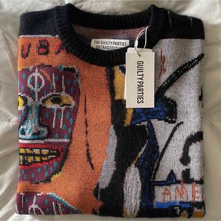 ワコマリア(WACKO MARIA)の新品 WACKO MARIA ワコマリア BASQUIAT バスキア ニット(ニット/セーター)