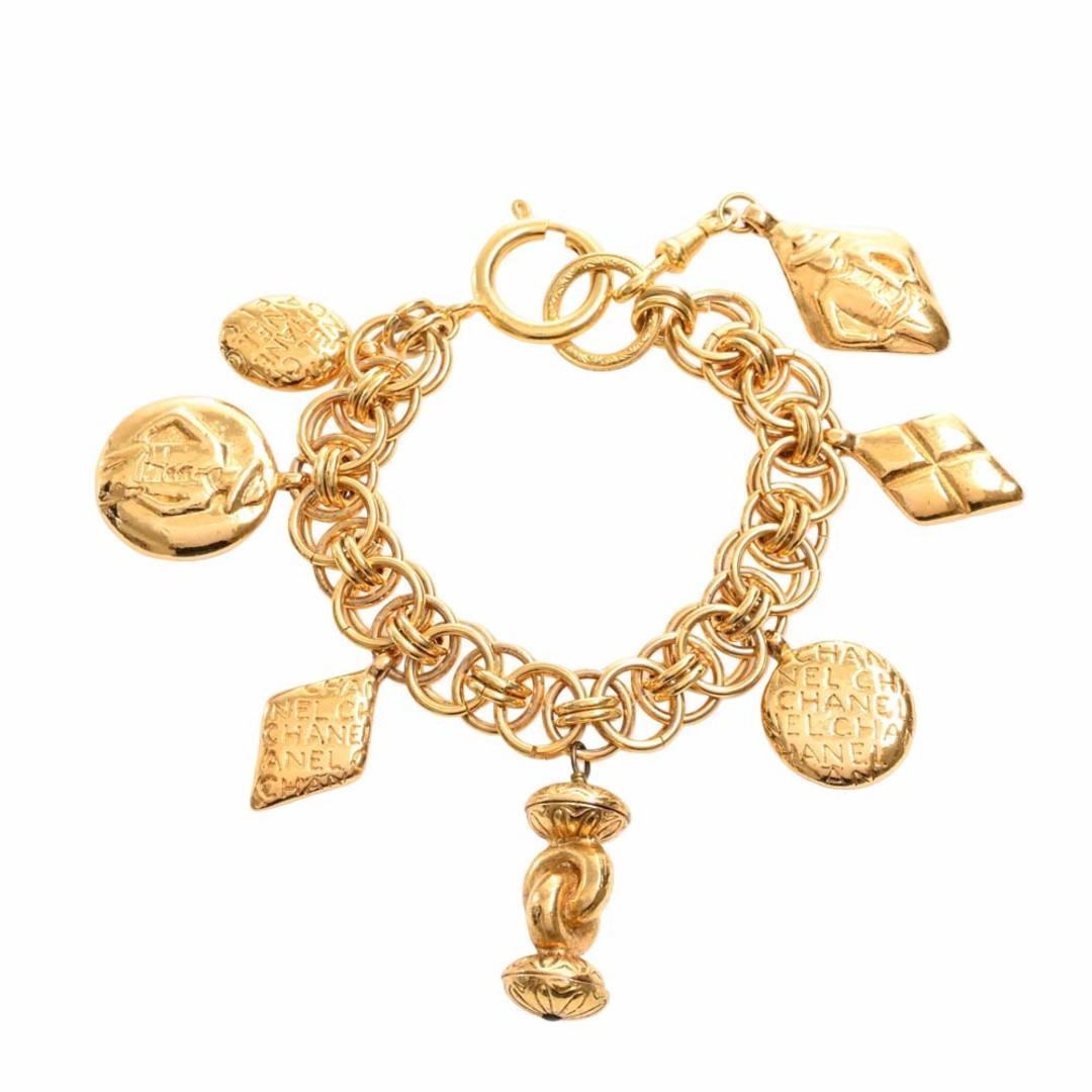 CHANEL - 【中古】CHANEL シャネル マドモアゼル ロゴ チェーン