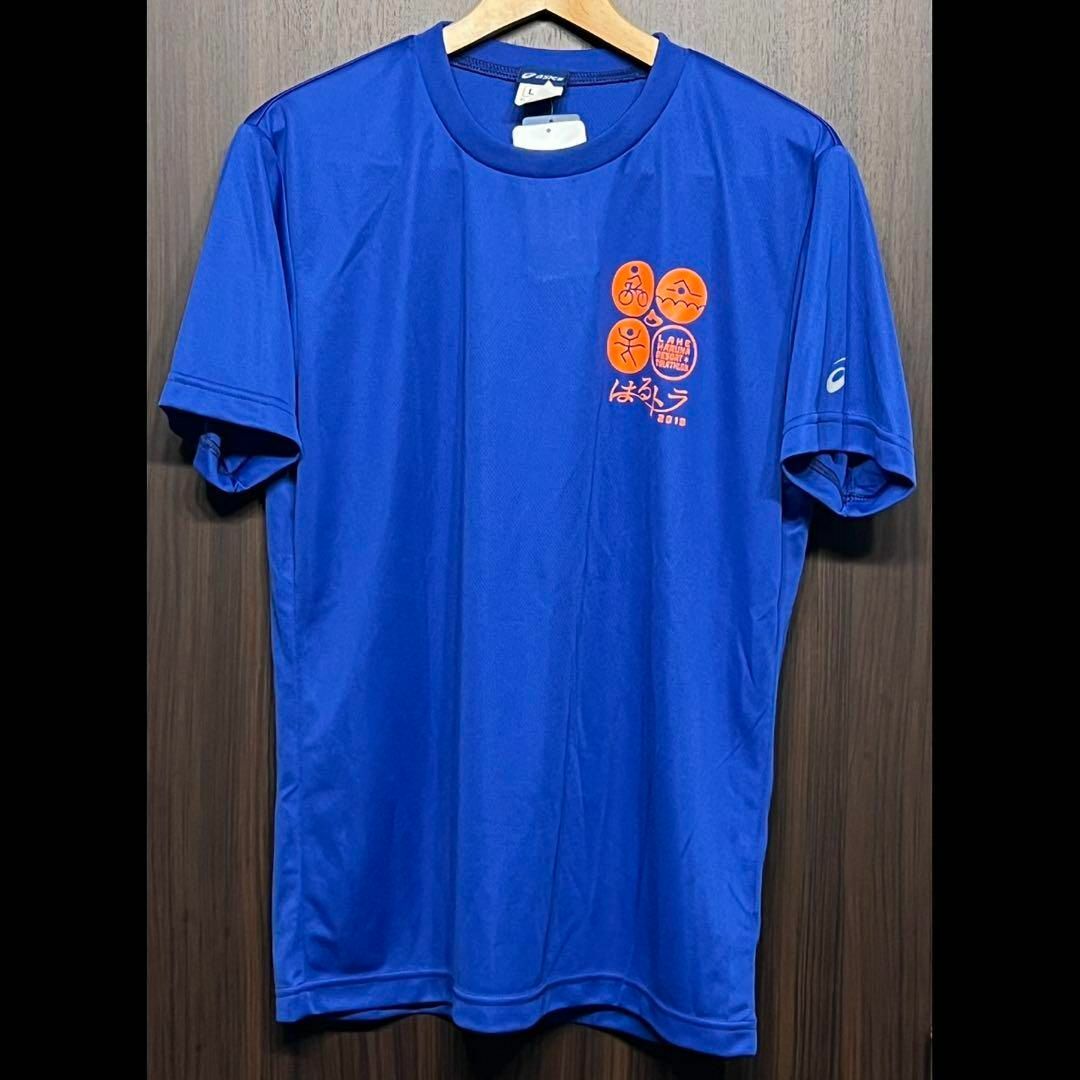 asics(アシックス)の【新品】asics はるトラ ドライTシャツ L メンズのトップス(Tシャツ/カットソー(半袖/袖なし))の商品写真