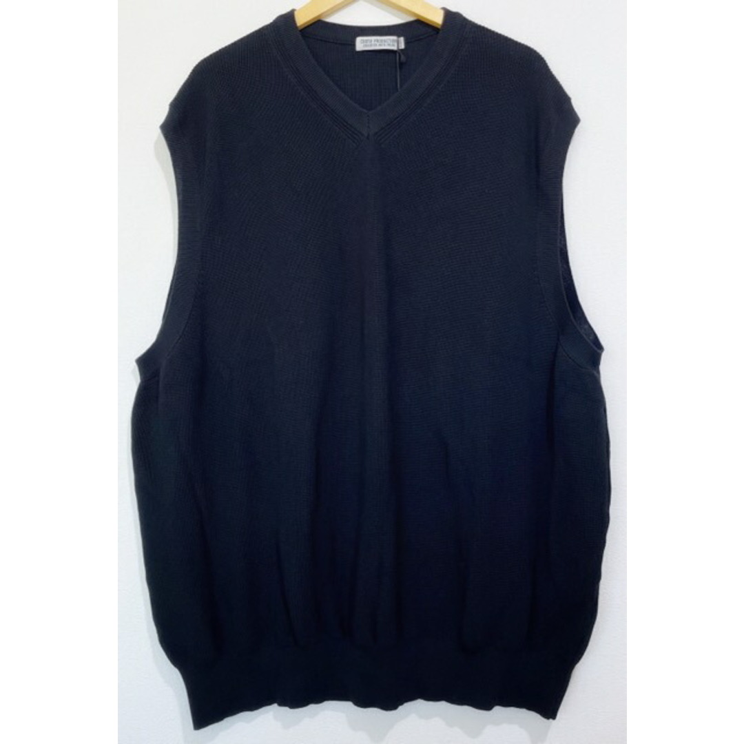 約76cm身幅COOTIE (クーティー)　CTE-23S311　Hard Twisted Yarn Rib Stitch V Neck Vest　ベスト【007】