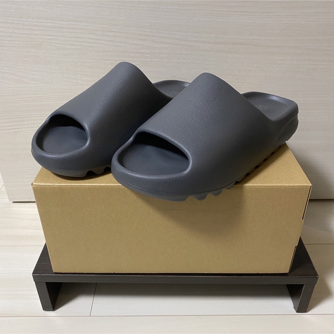 ADIDAS YEEZY SLIDE SLATE グラナイト 29.5