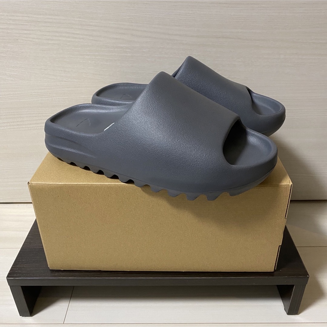 新品adidas YEEZY Slide "Slate Grey" 27.5cm