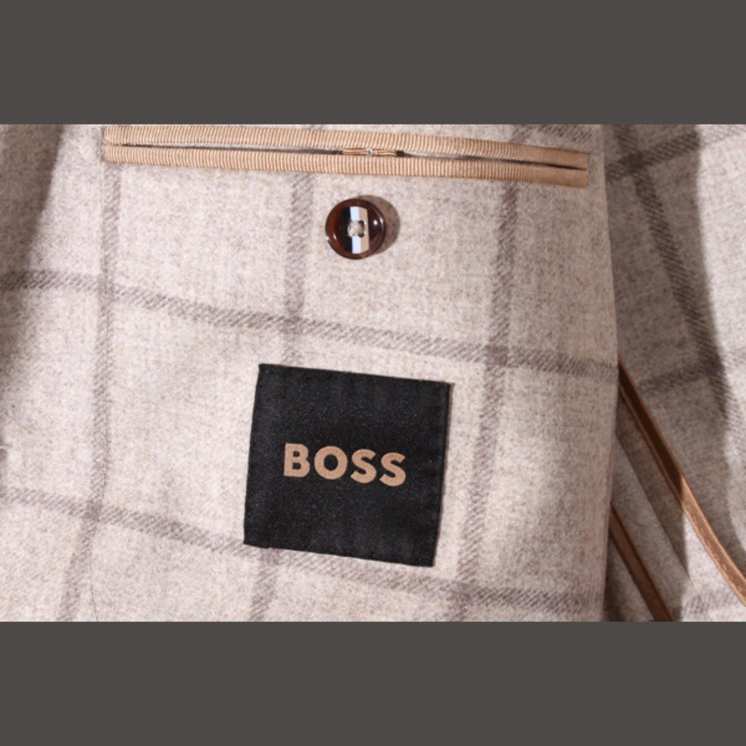 HUGO BOSS - 未使用品 22AW BOSS ボス 2B チェック テーラード