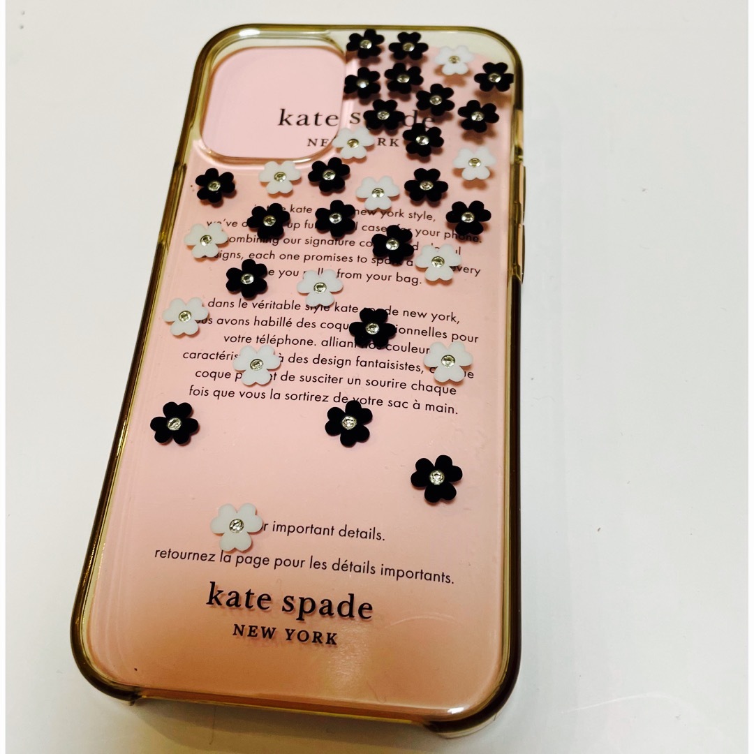 Kate Spade iPhone ケース♠️12／12Pro♠️スモール・フラワー