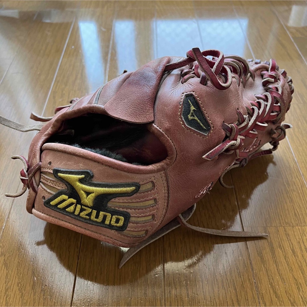 MIZUNO - ミズノプロ 一般硬式 実使用 支給 投手 内野 グローブ グラブ