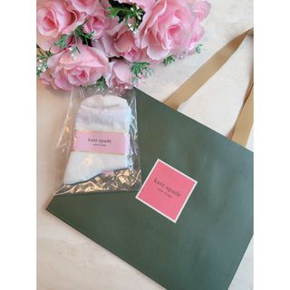 ケイトスペードニューヨーク(kate spade new york)の新品♡ケイトスペードニューヨーク　オーガンジーラッフルソックス♡(靴下/タイツ)