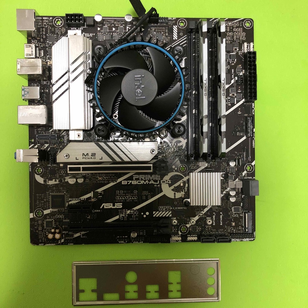 ジャンク)Core i7 12700F +マザーボード+メモリ-