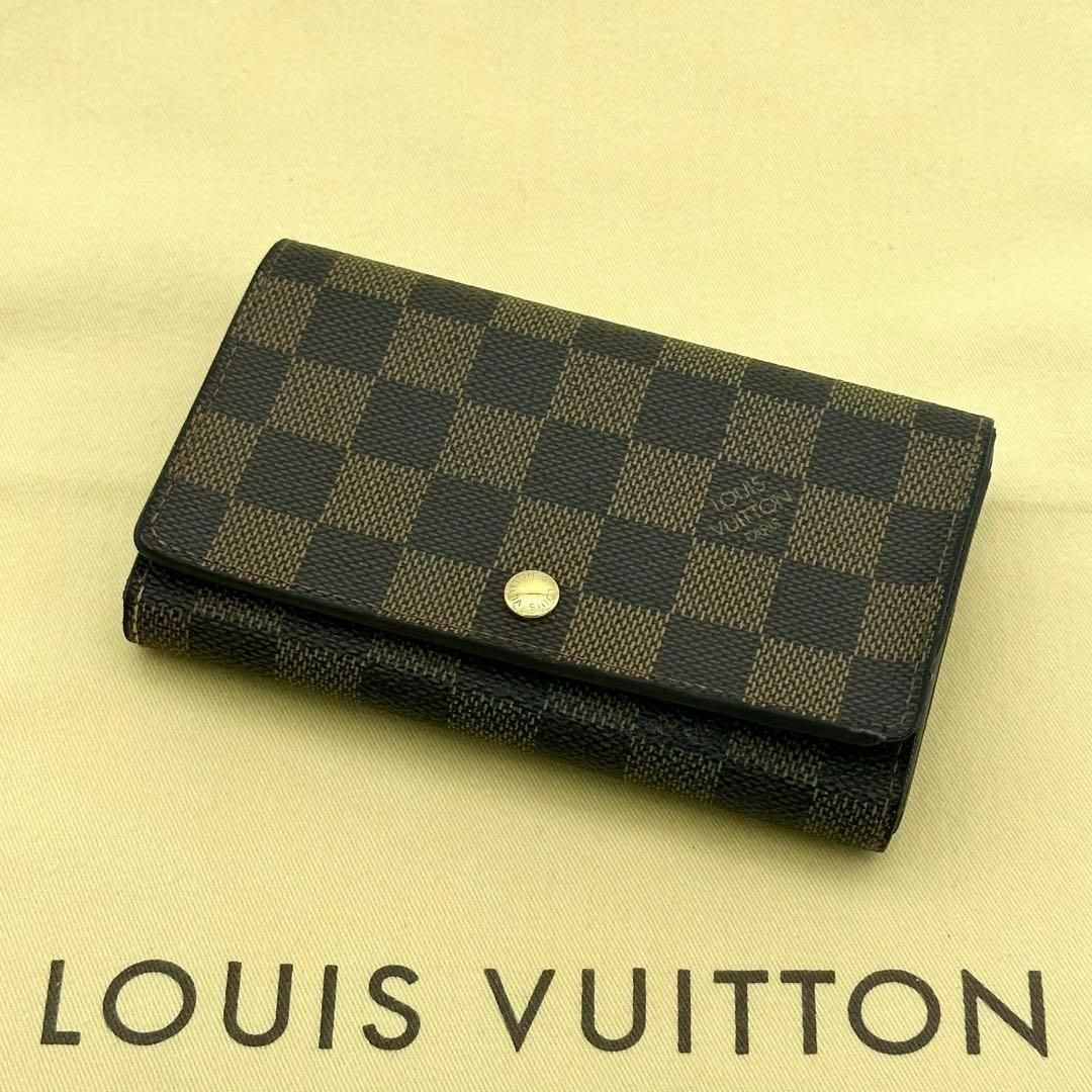 ⭐良品⭐LOUIS VUITTON ダミエ ポルトモネ ビエ トレゾール