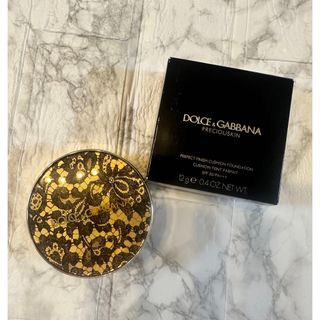 ドルチェアンドガッバーナ(DOLCE&GABBANA)のドルガバプレシャスキンパーフェクトフィニッシュクッションファンデーションケース(アイシャドウ)