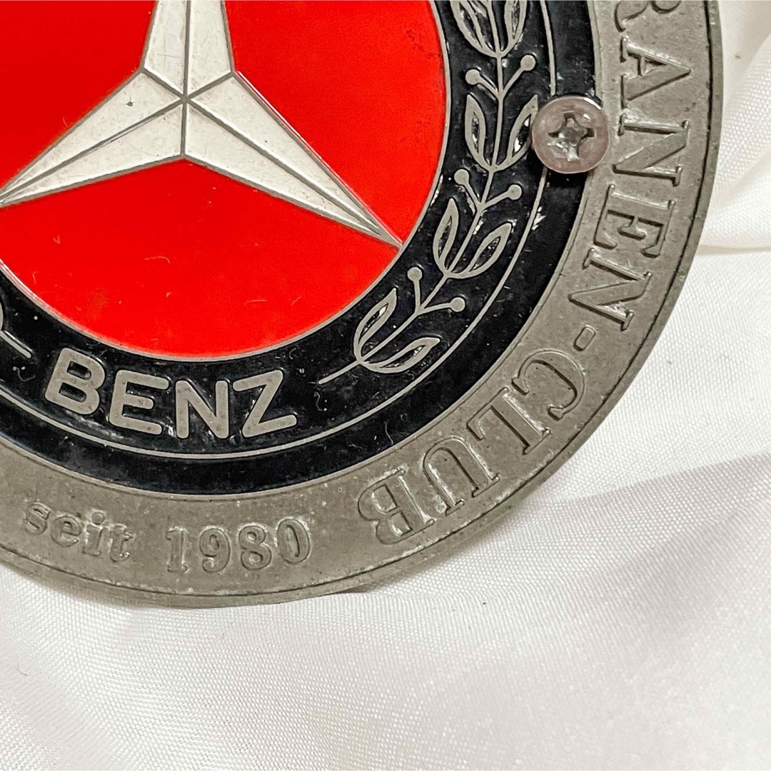 Mercedes Benz ベテランクラブ グリルバッジ 自動車/バイクの自動車(車外アクセサリ)の商品写真