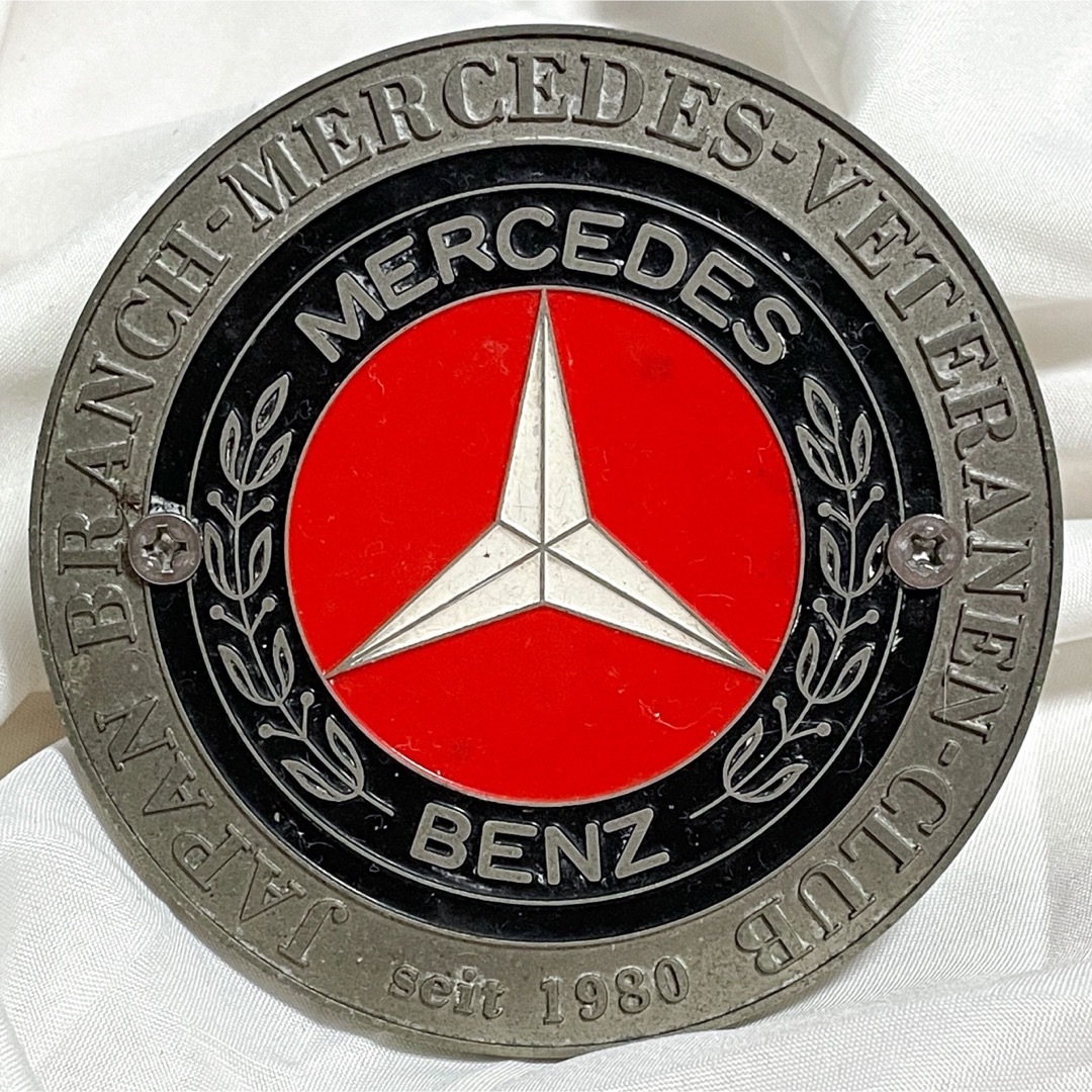 Mercedes Benz ベテランクラブ グリルバッジ 自動車/バイクの自動車(車外アクセサリ)の商品写真